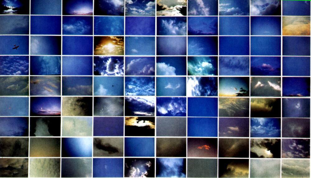 Composizione di Cieli - Luigi Ghirri, 1984