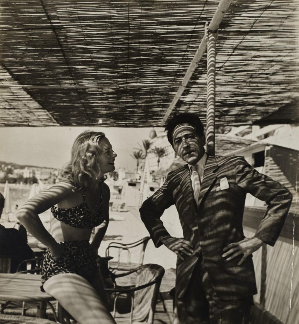 Cocteau with Michelle Morgan - Serge Lido, 1946